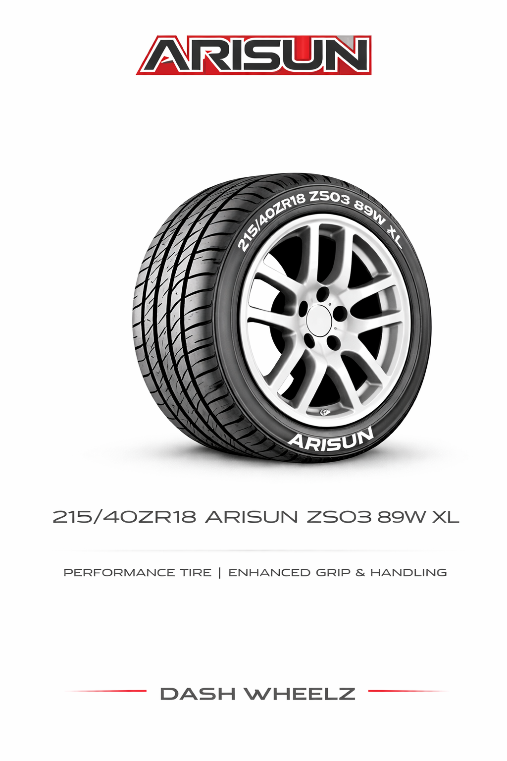 215/40ZR18 ARISUN ZS03 89W XL