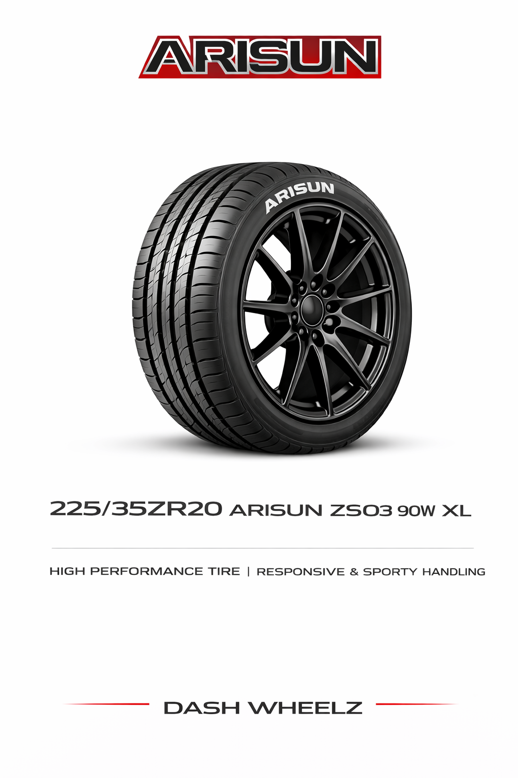 225/35ZR20 ARISUN ZS03 90W XL