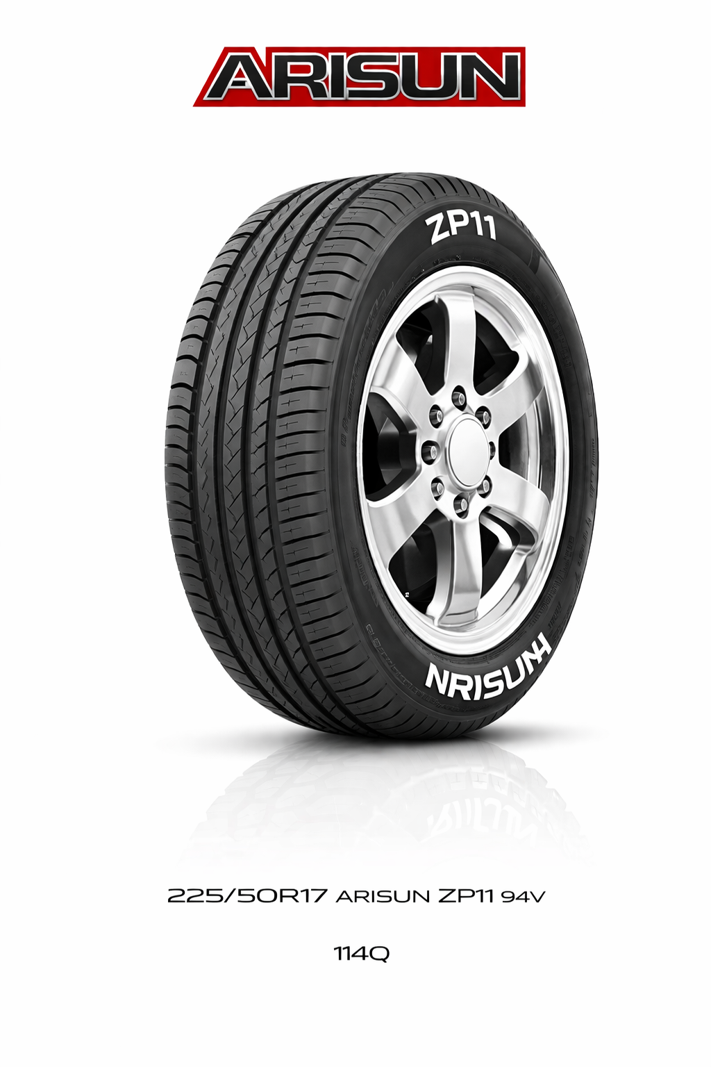 225/50R17 ARISUN ZP11 94V