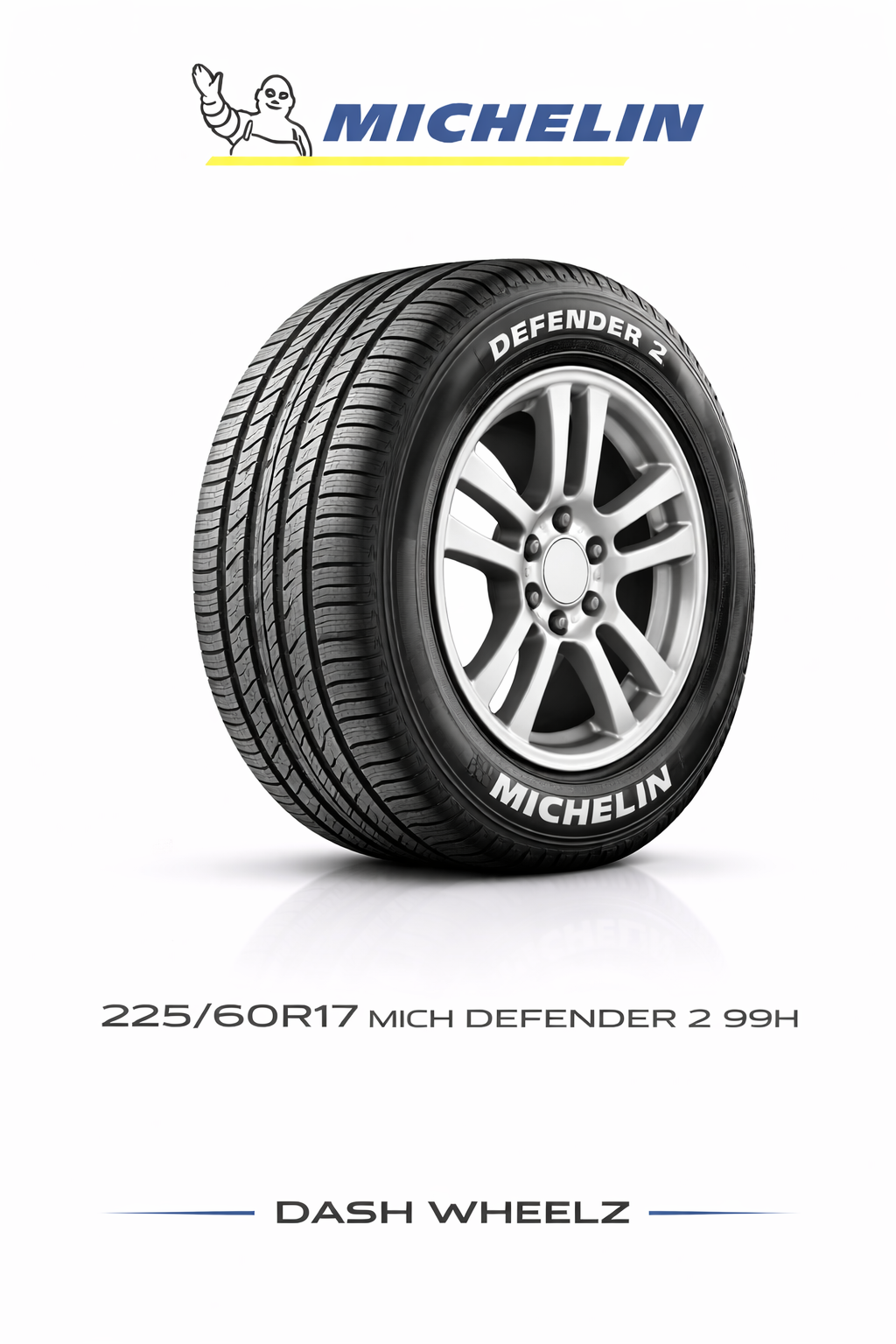 225/60R17 MICH DEFENDER 2 99H