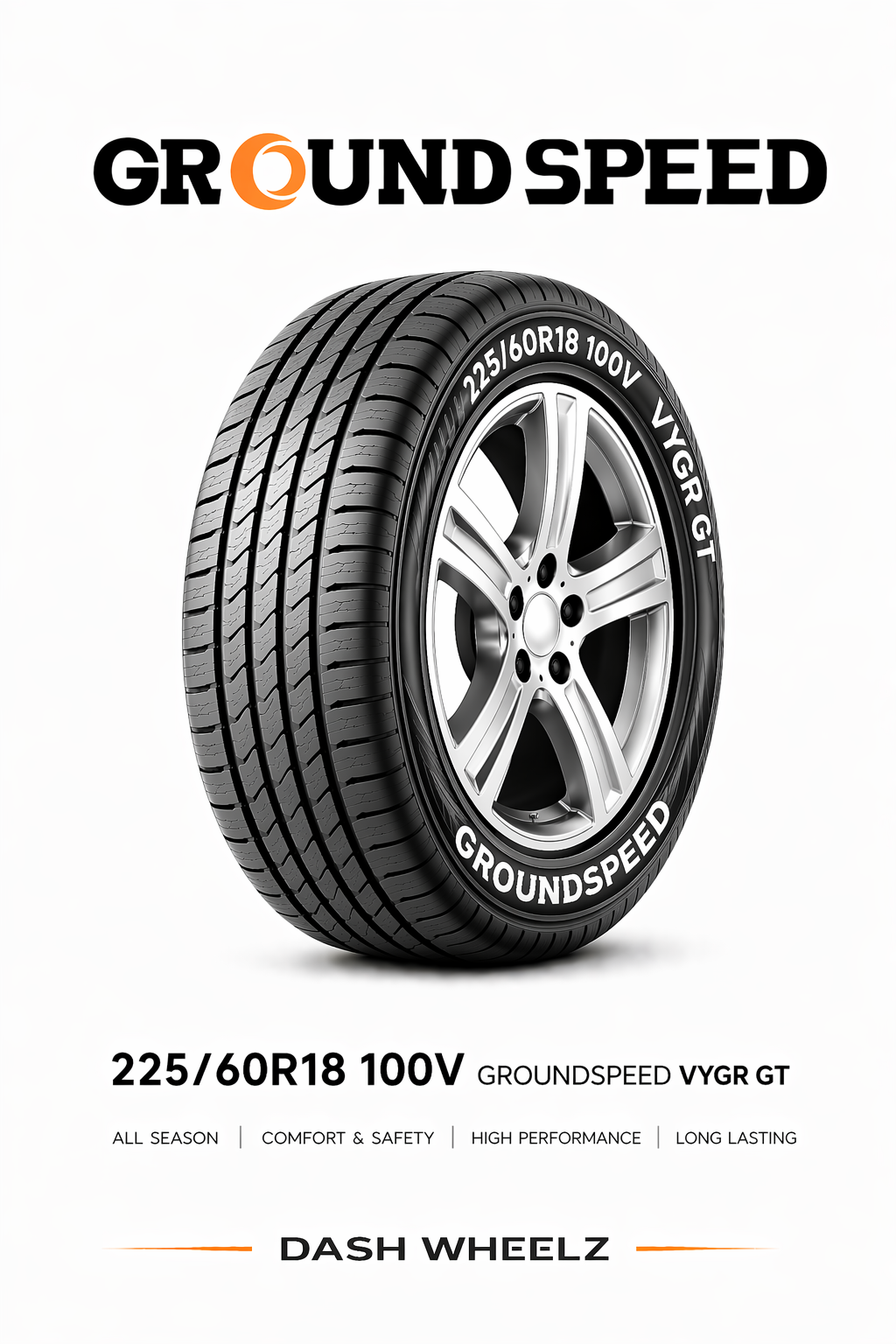 225/60R18 GROUNDSPEED VOYAGER GT 100V