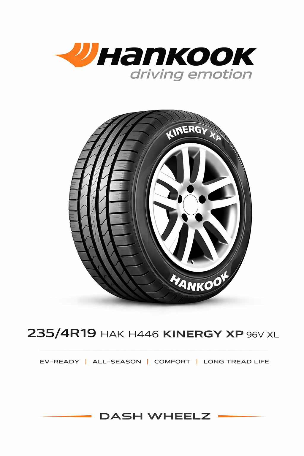 235/40R19 HAK H446 KINERGY XP 96V XL
