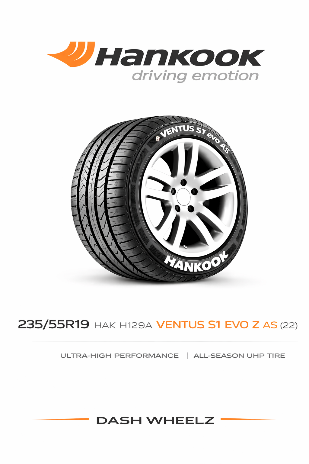 235/55R19 HAK H129A VENTUS S1 EVO Z AS (22)