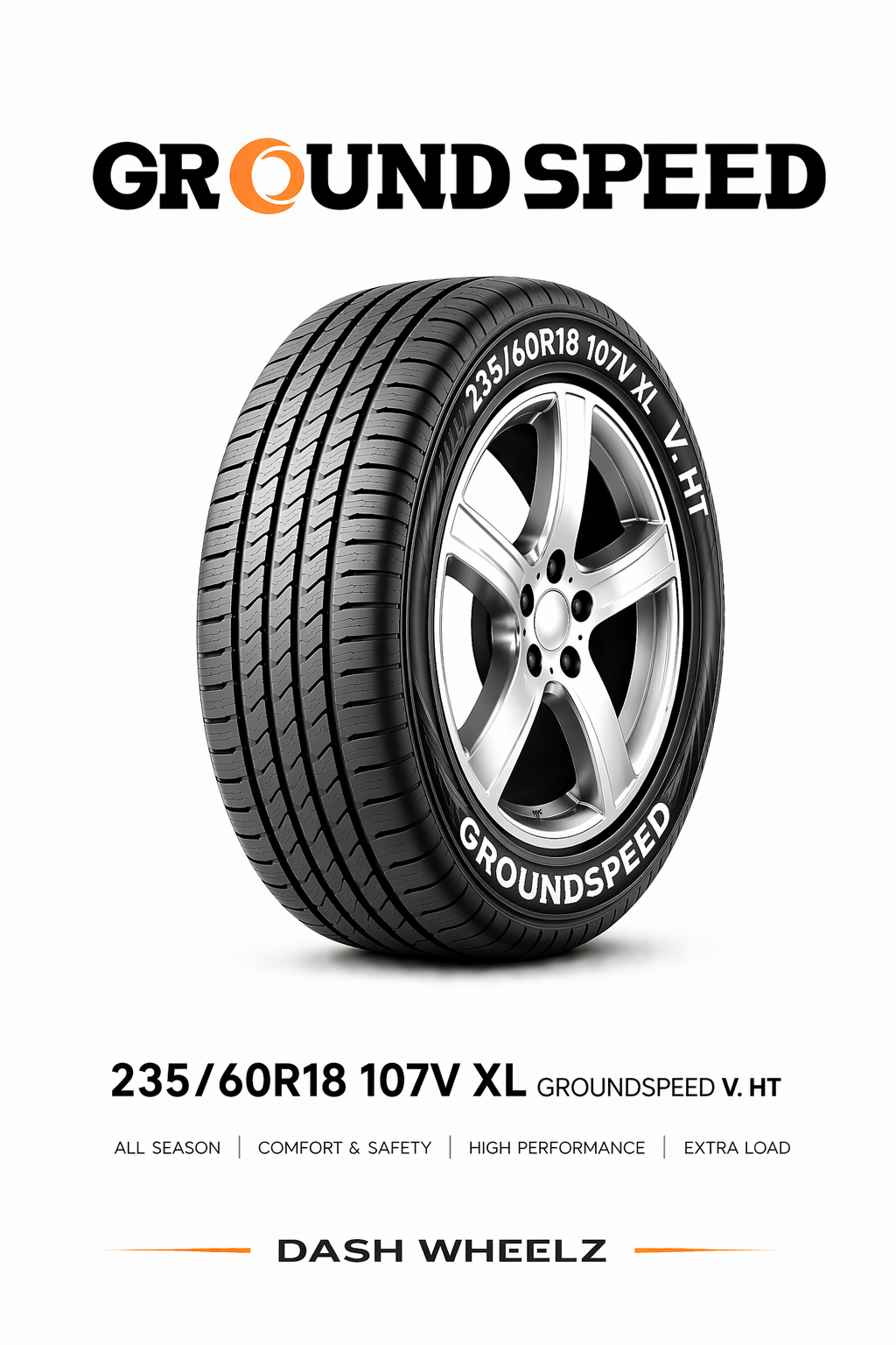 235/60R18 GROUNDSPEED VOYAGER HT 107V XL