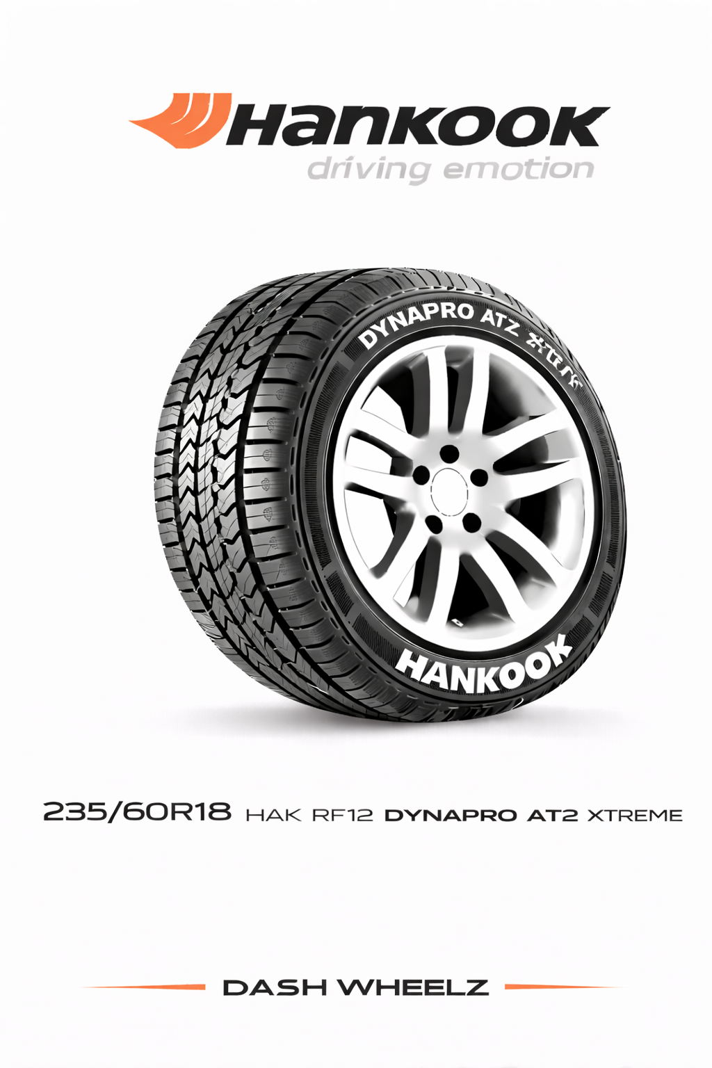 235/60R18 HAK RF12 DYNAPRO AT2 XTREME 107T