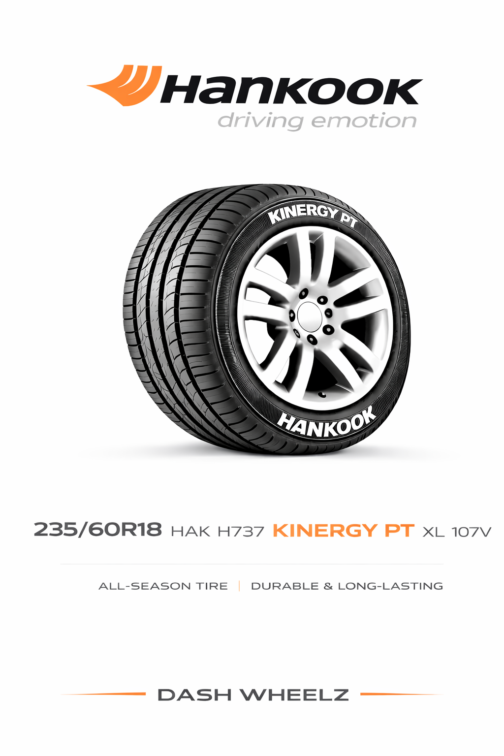 235/60R18 Hankook Kinergy PT H737 XL 107V