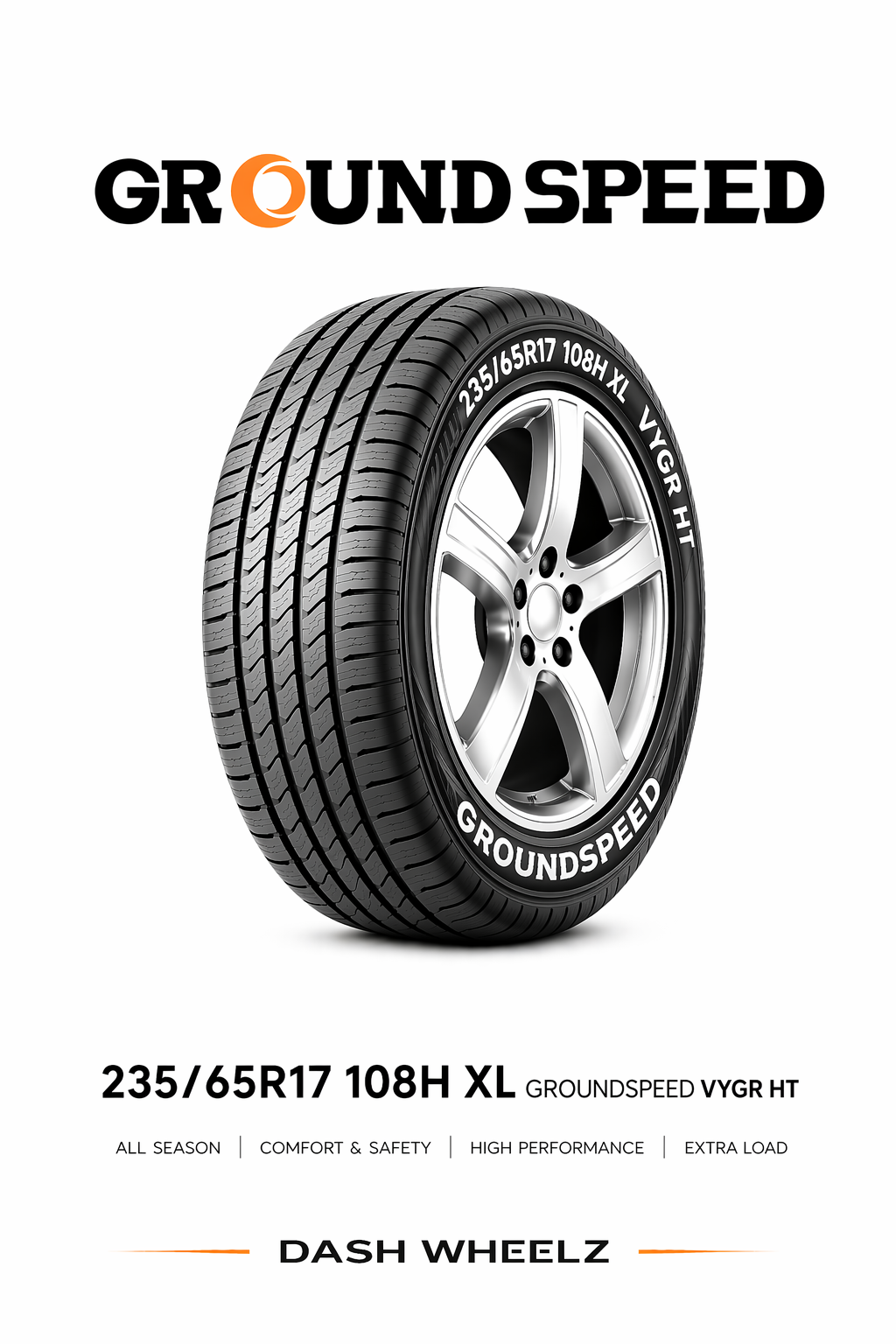 235/65R17 GROUNDSPEED VOYAGER HT 108H XL