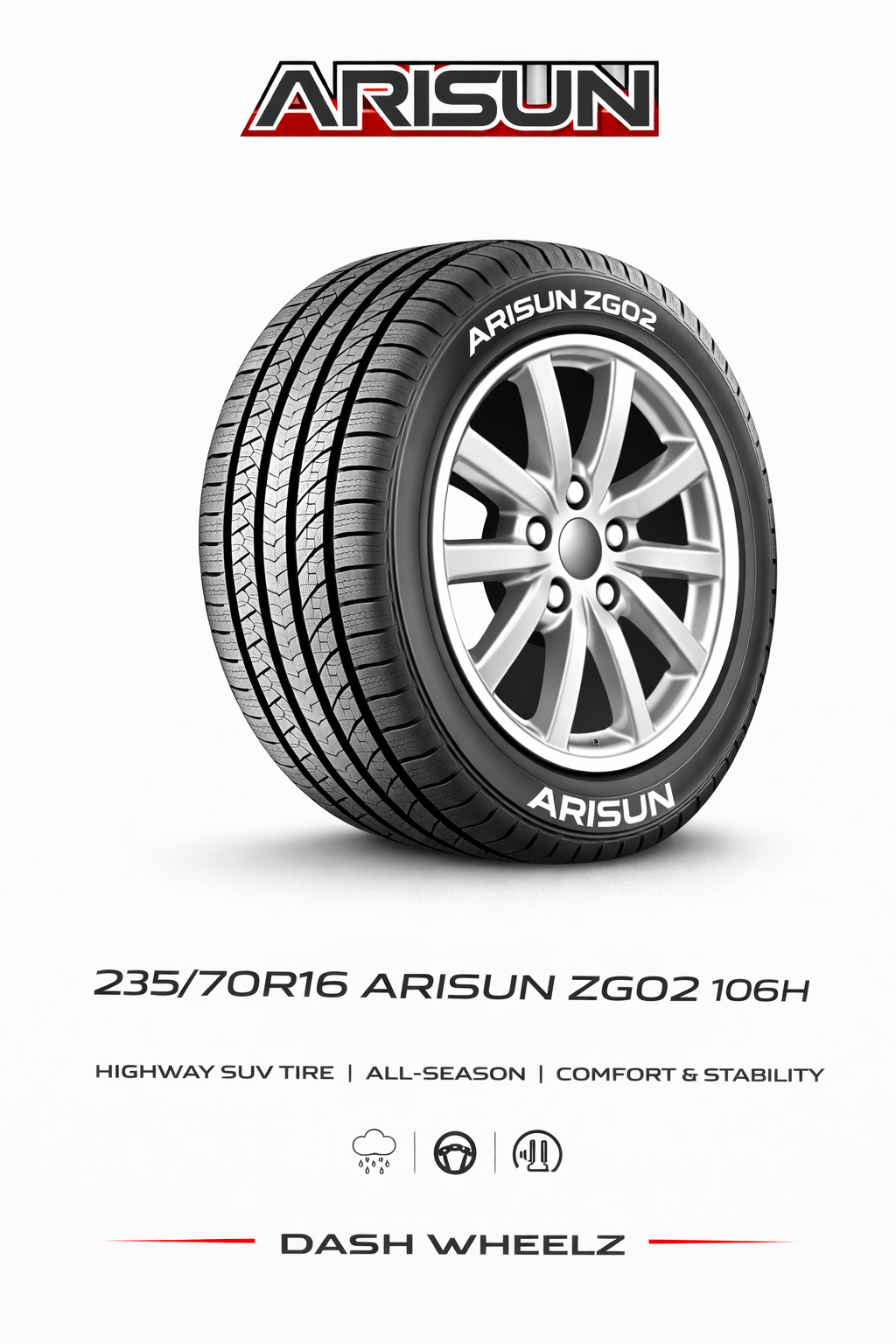 235/70R16 ARISUN ZG02 106H