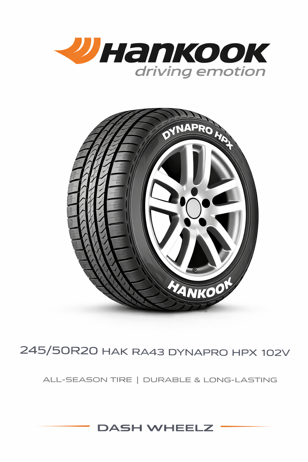 245/50R20 HAK RA43 DYNAPRO HPX 102V