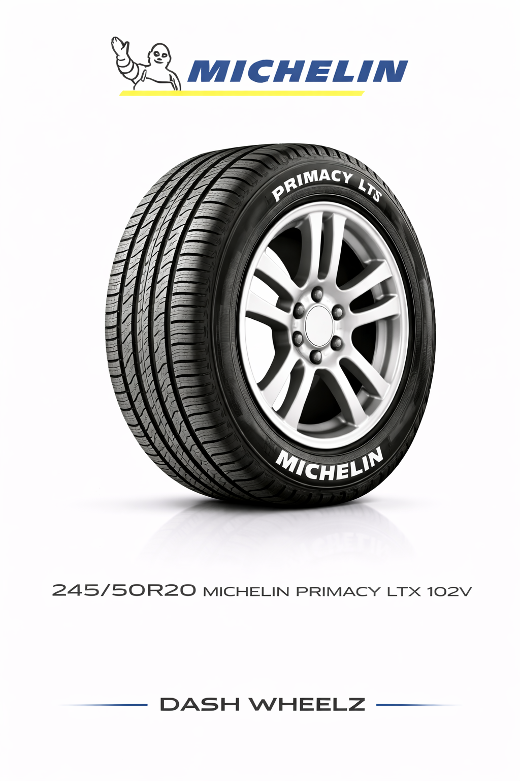 245/50R20 MICHELIN PRIMACY LTX 102V