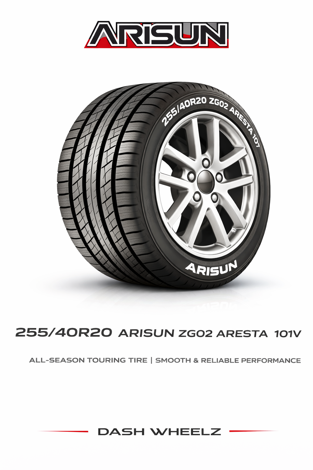 255/40R20 ARISUN ZG02 ARESTA 101V