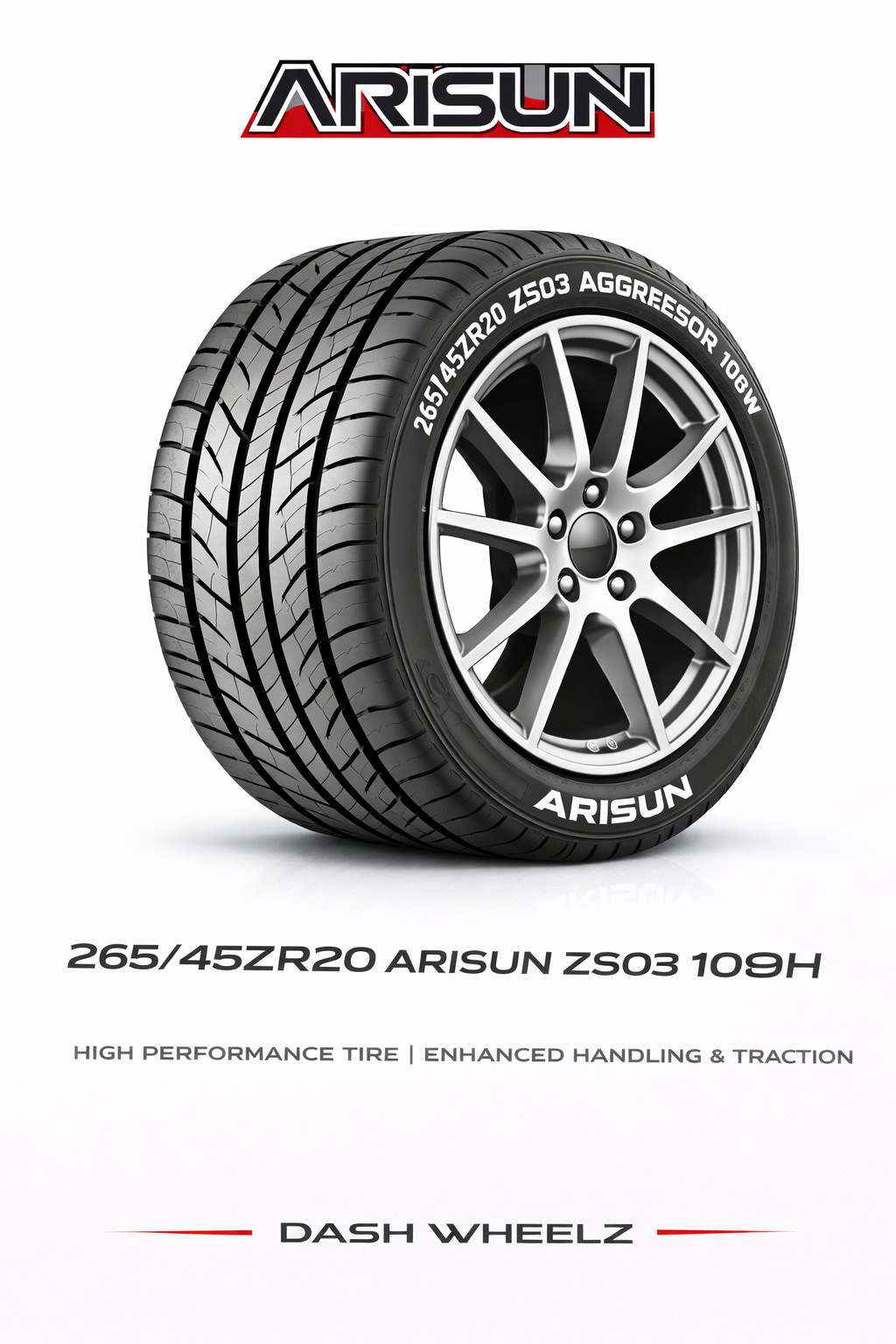 265/45ZR20 ARISUN ZS03 AGGRESSOR 108W