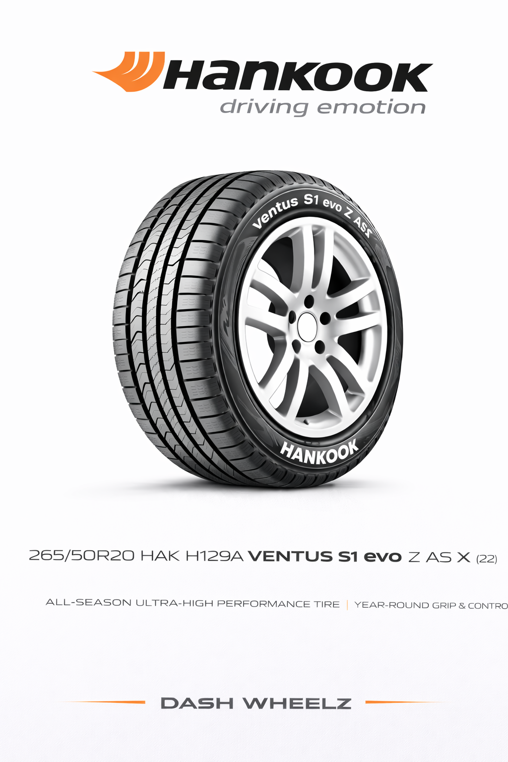 265/50R20 HAK H129A VENTUS S1 EVO Z AS X (22)