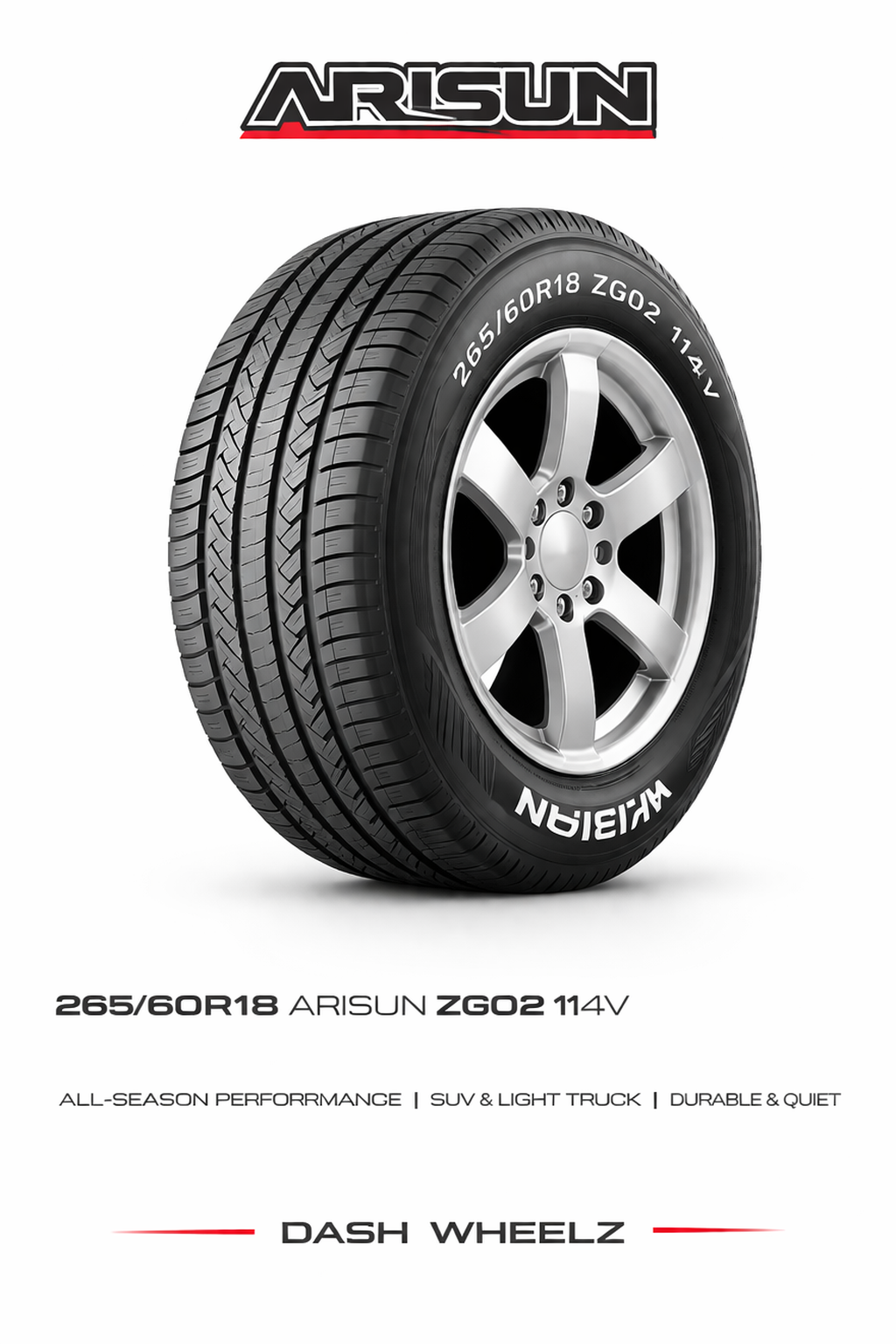 265/60R18 ARISUN ZG02 114V