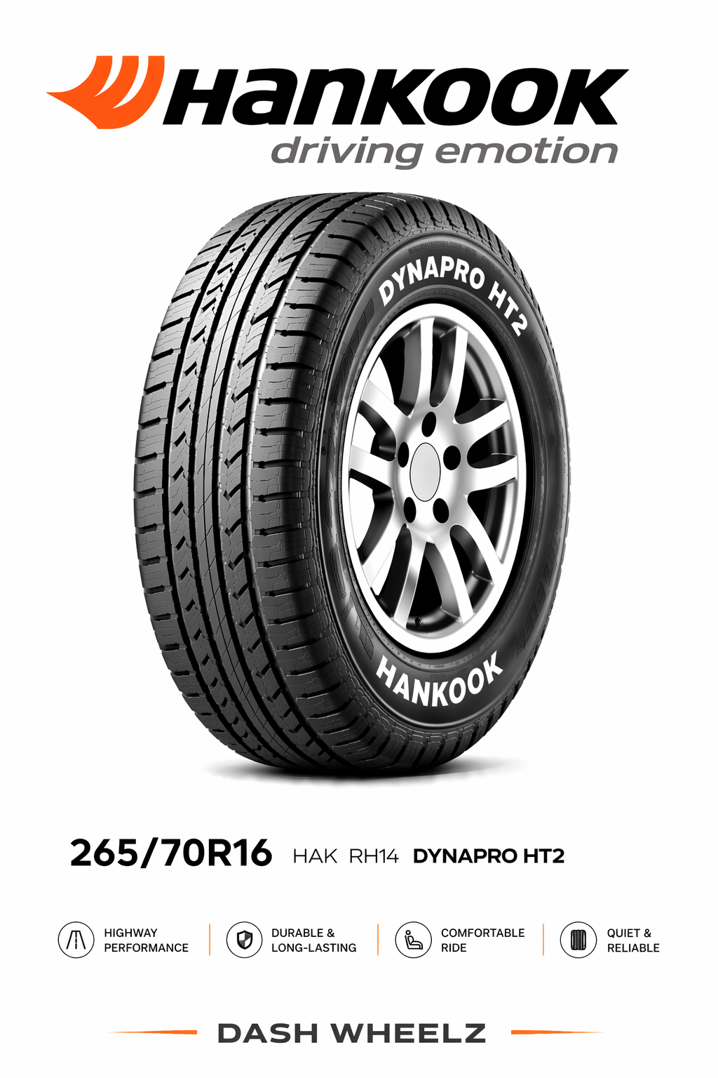 265/70R16 HAK RH12 DYNAPRO HT 111T