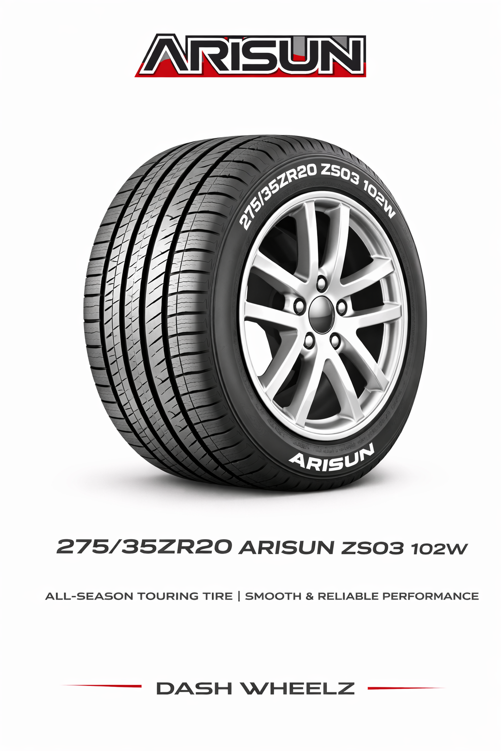275/35ZR20 ARISUN ZS03 102W