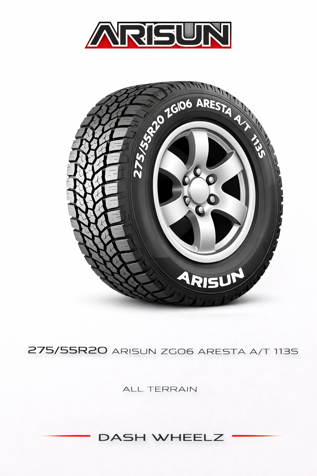 275/55R20 ARISUN ZG06 ARESTA A/T 113S