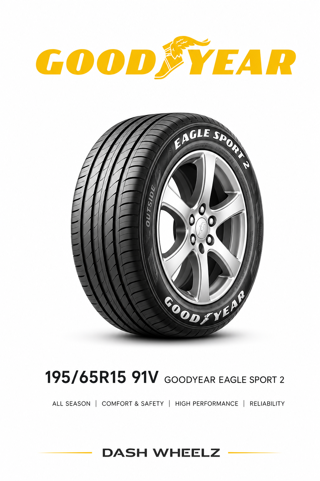 195/65R15 GOODYEAR EAGLE SPORT 2 91V
