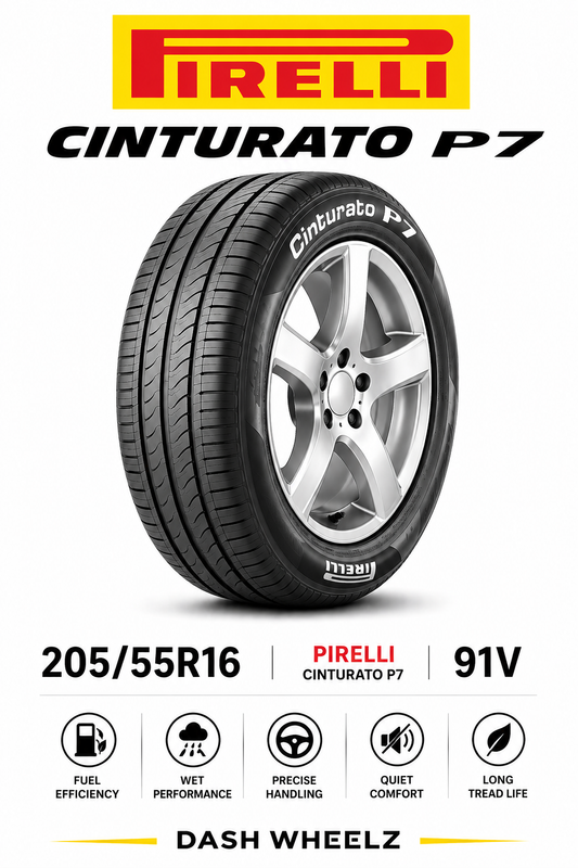205/55R16 PIRELLI CINTURATO P7 91V