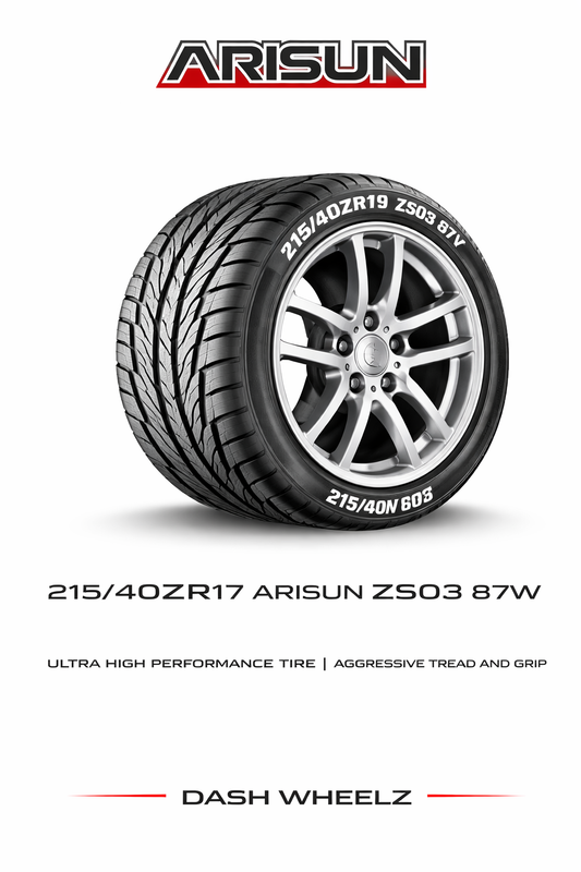 215/40ZR17 ARISUN ZS03 87W