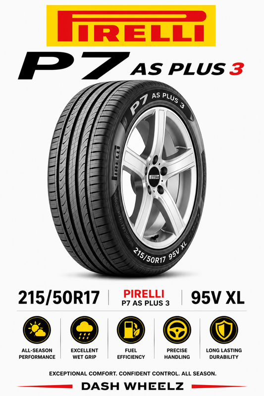 215/50R17 PIRELLI P7 AS PLUS 3 95V XL