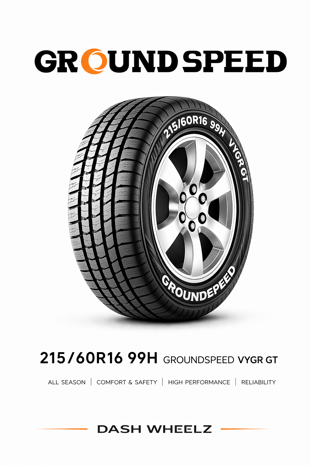 215/60R16 GROUNDSPEED VYGR GT 99H