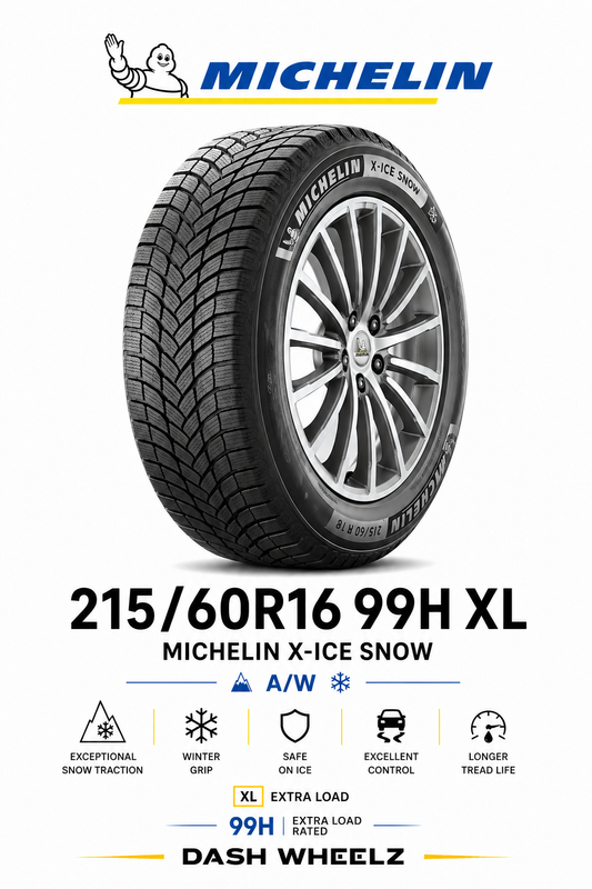 215/60R16 MICHELIN X-ICE SNOW 99H XL