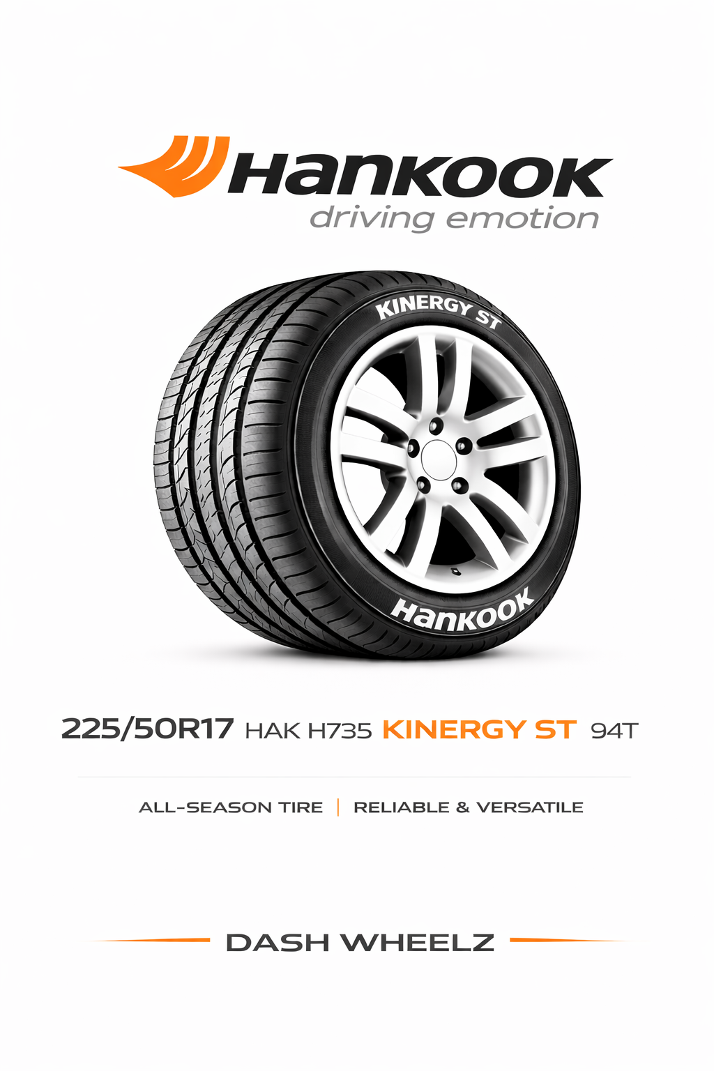 225/50R17 HAK H735 KINERGY ST 94T
