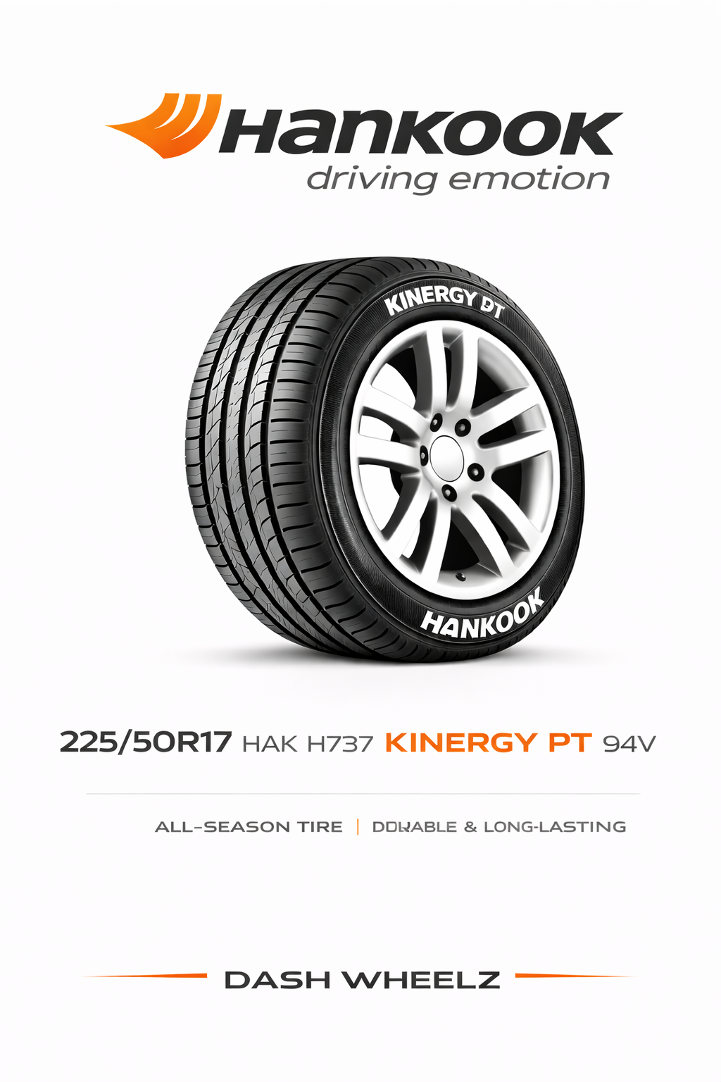 225/50R17 HAK H737 KINERGY PT 94V