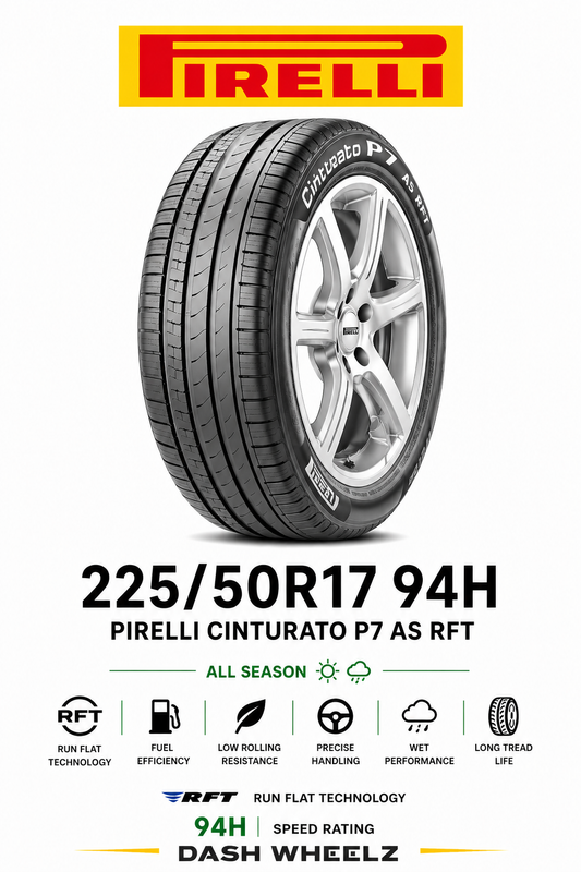 225/50R17 PIRELLI CINTURATO P7 AS RFT 94H
