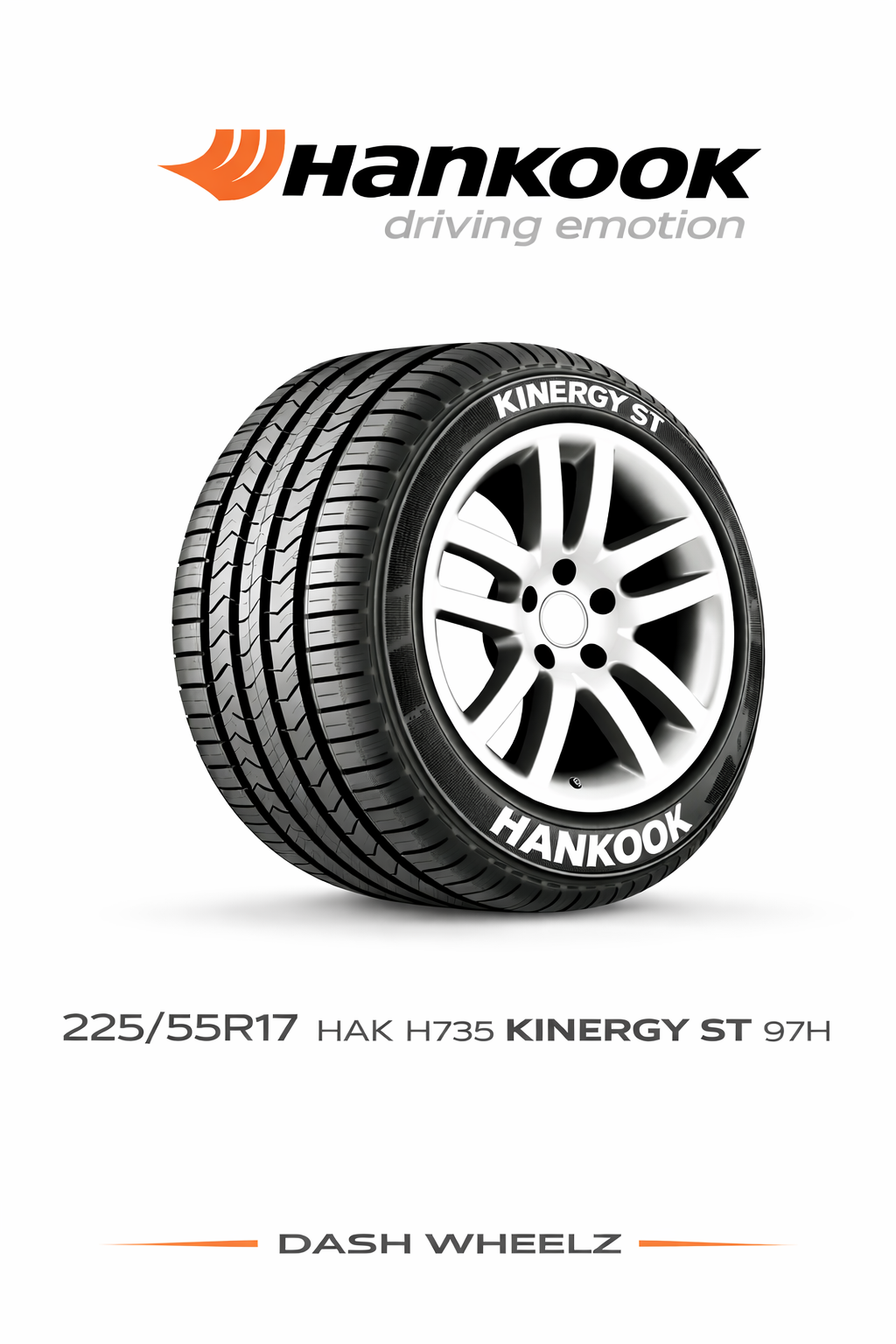 225/55R17 HAK H735 KINERGY ST 97H