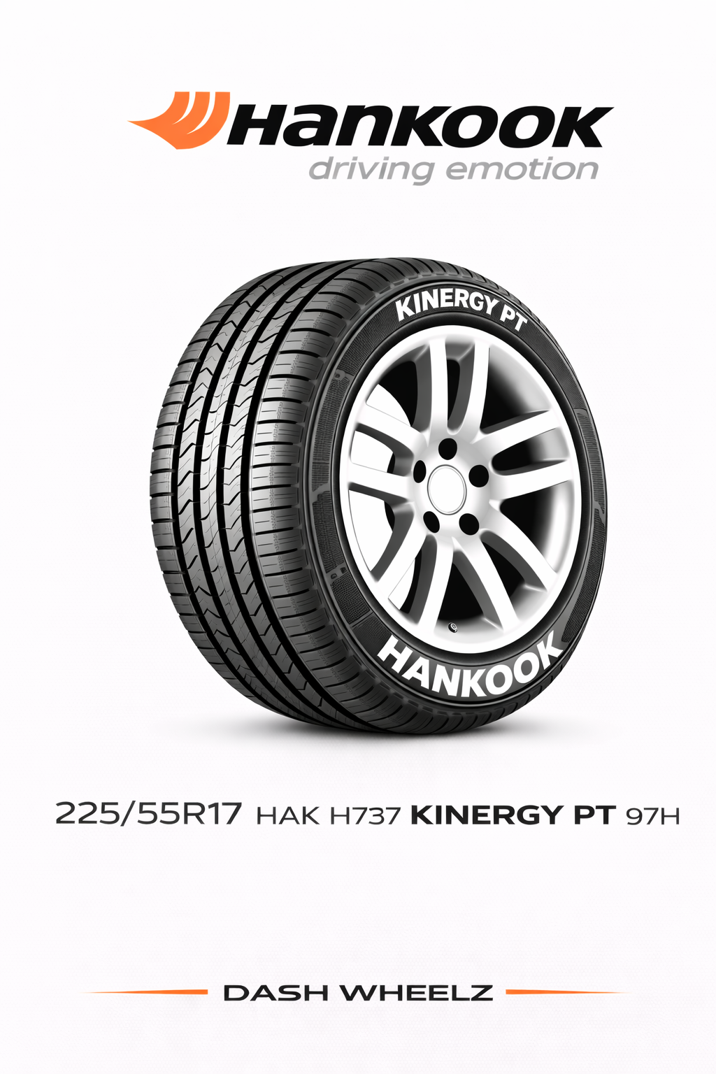 225/55R17 HAK H737 KINERGY PT 97H