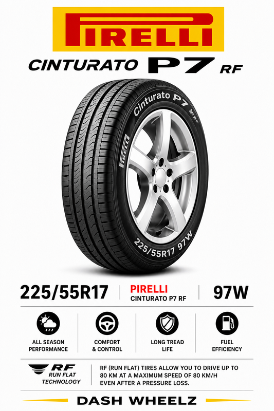 225/55R17 PIRELLI CINTURATO P7 RF 97W