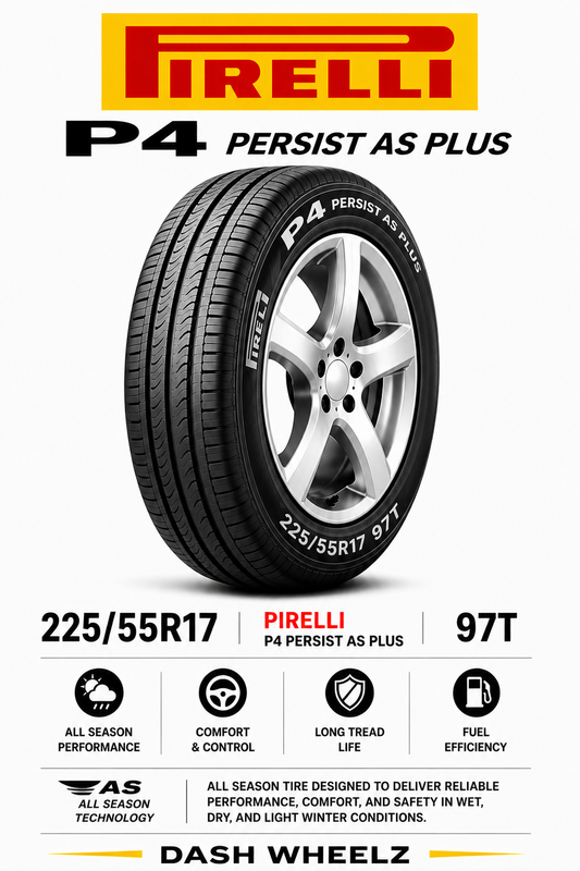 225/55R17 PIRELLI P4 PERSIST AS PLUS 97T