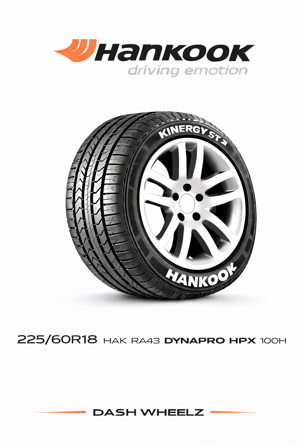 225/60R18 HAK RA43 DYNAPRO HPX 100H