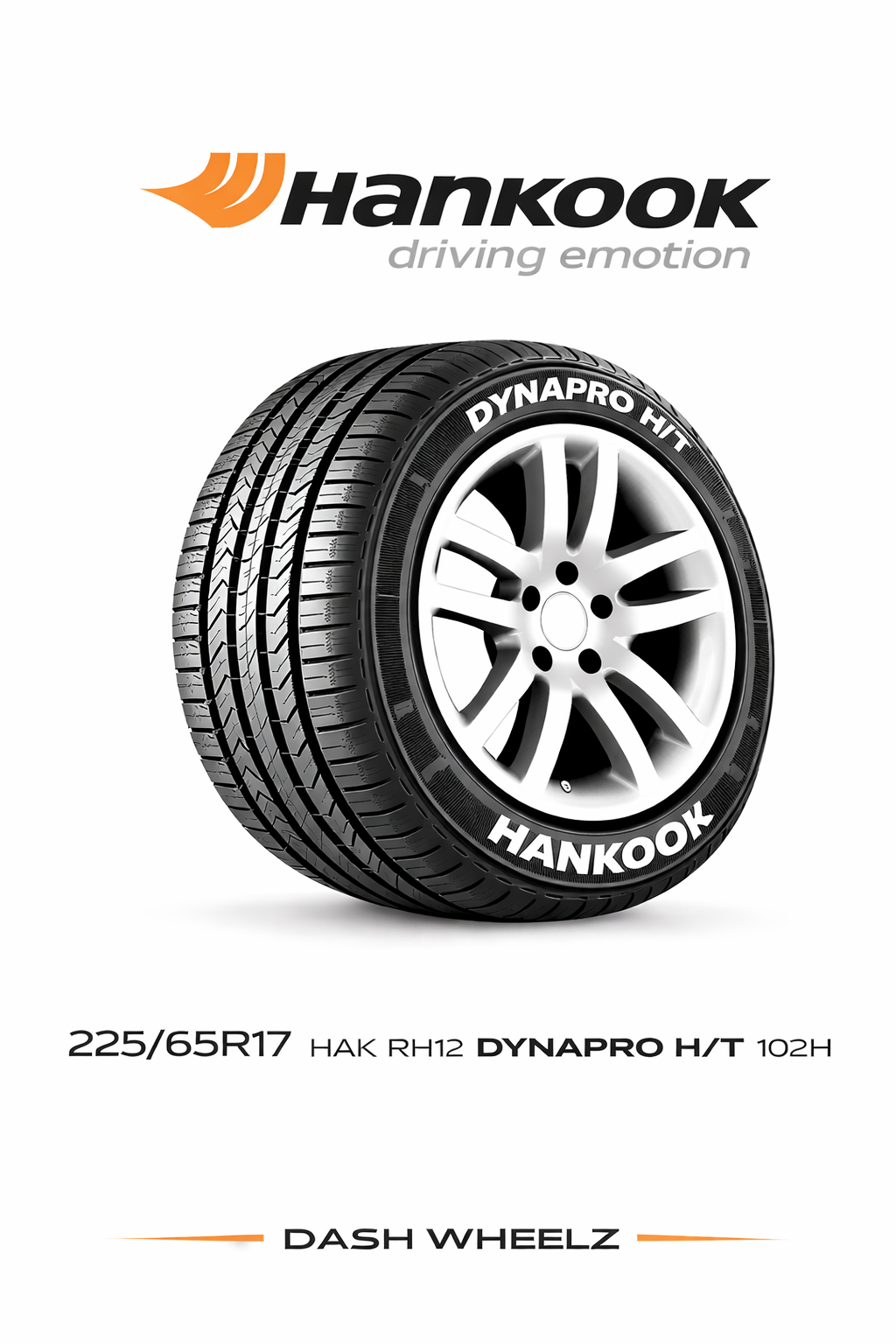 225/65R17 HAK RH12 DYNAPRO H/T 102H