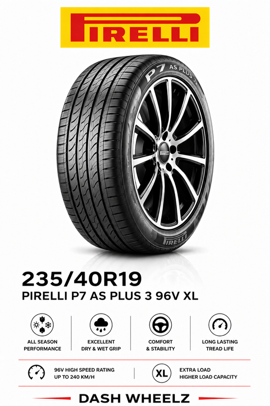 235/40R19 PIRELLI P7 AS PLUS 3 96V XL