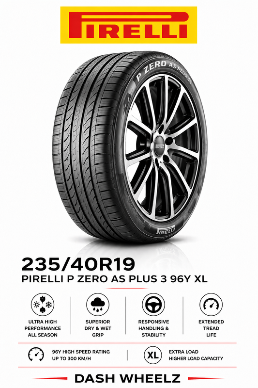 235/40R19 PIRELLI P ZERO AS PLUS 3 96Y XL