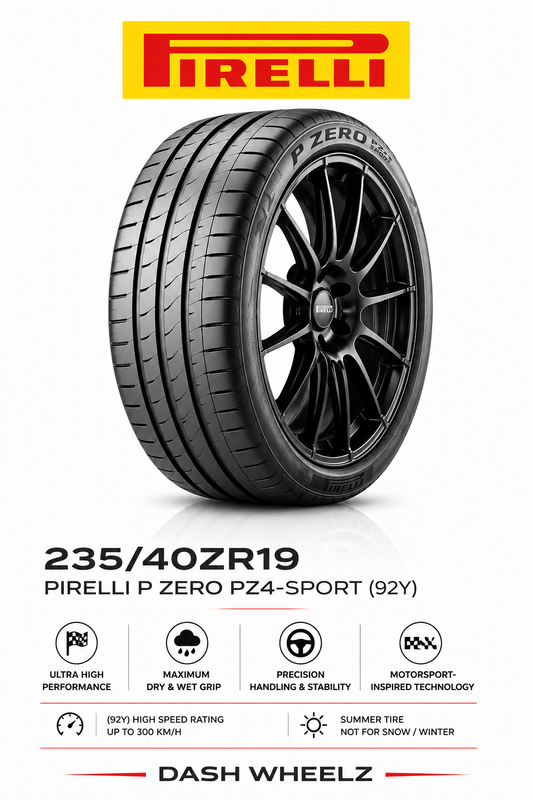 235/40ZR19 PIRELLI P ZERO PZ4-SPORT (92Y)