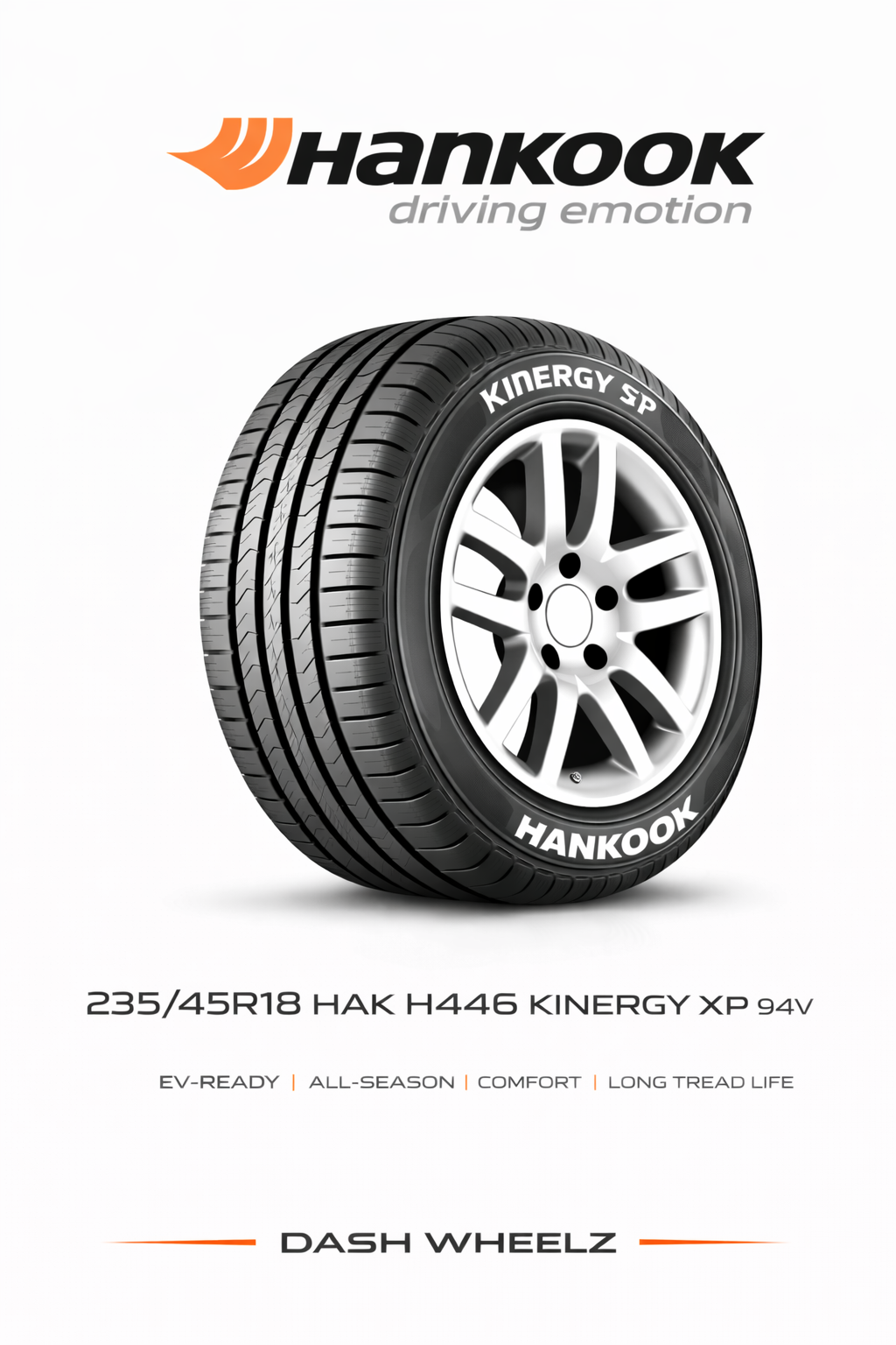 235/45R18 HAK H446 KINERGY XP 94V