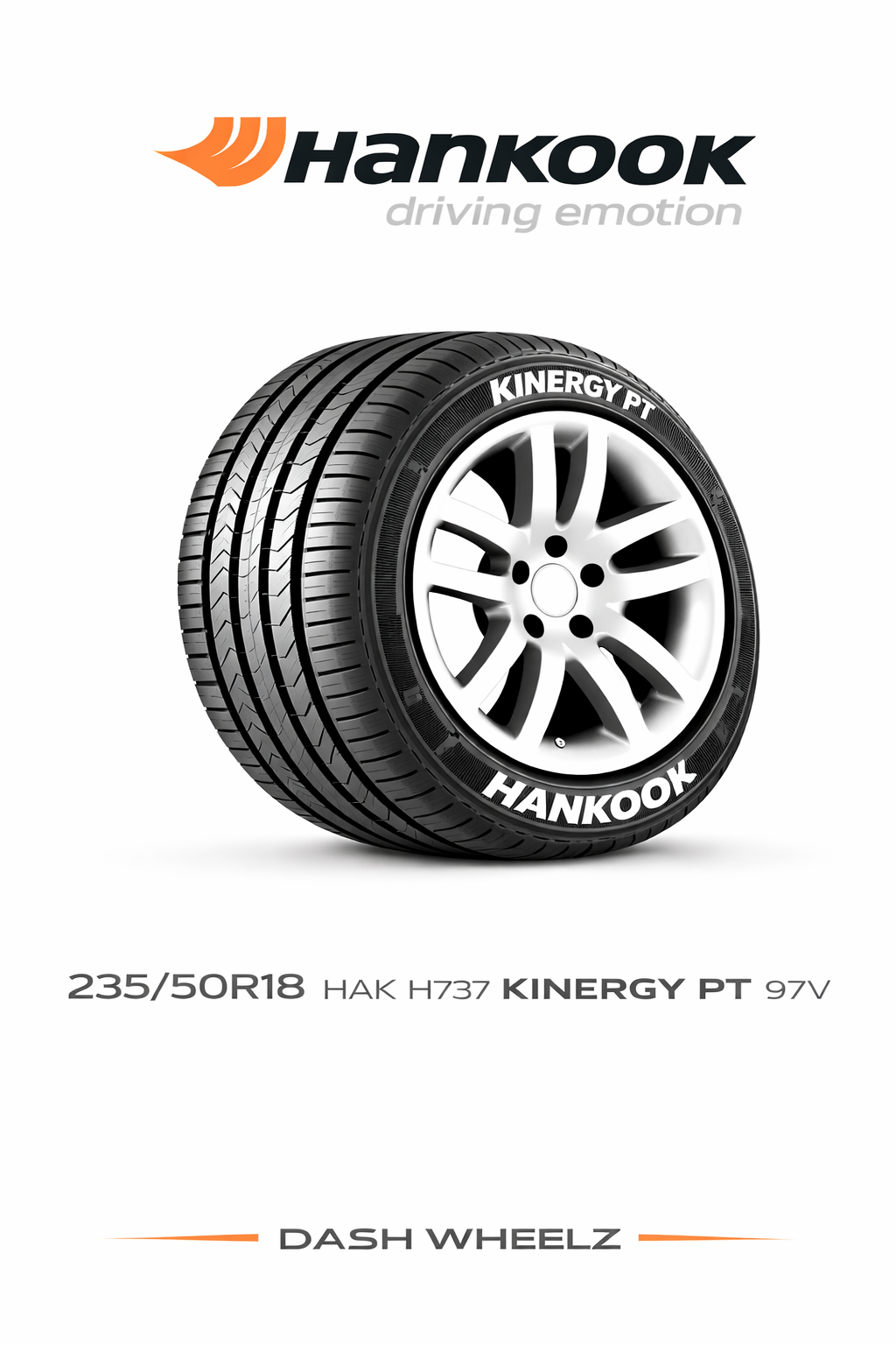 235/50R18 HAK H737 KINERGY PT 97V