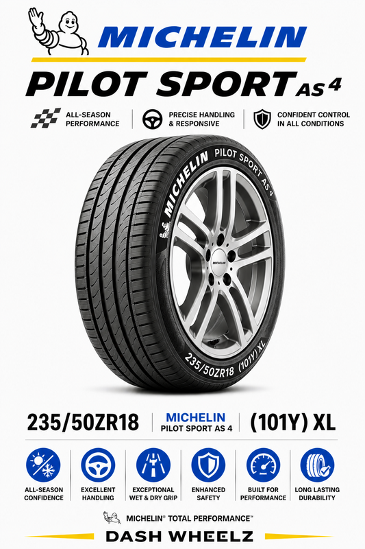 235/50ZR18 MICHELIN PILOT SPORT AS 4 101Y XL