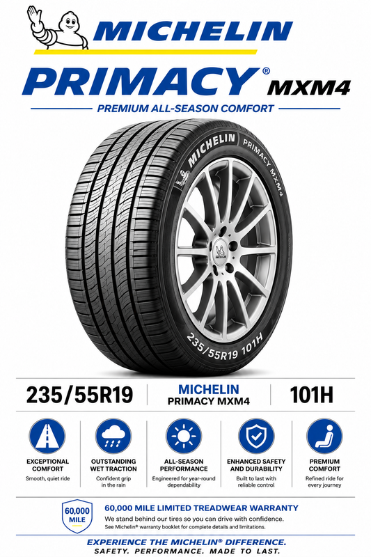 235/55R19 MICHELIN PRIMACY MXM4 101H