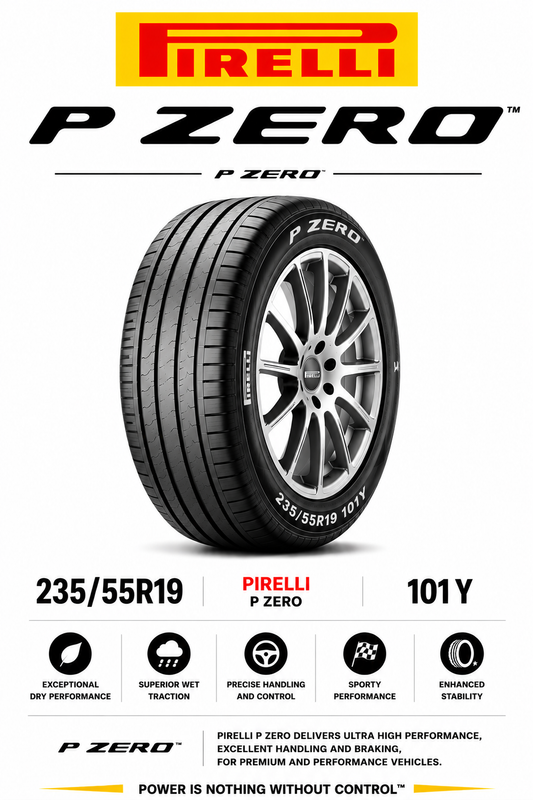 235/55R19 PIRELLI P ZERO 101Y