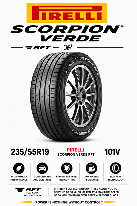 235/55R19 PIRELLI SCORPION VERDE RFT 101V