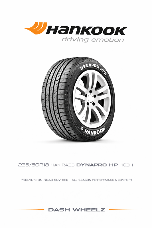 235/60R18 HAK RA33 DYNAPRO HP2 103H