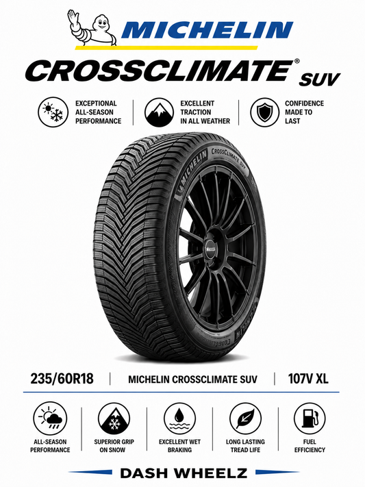 235/60R18 MICHELIN CROSSCLIMATE SUV 107V XL