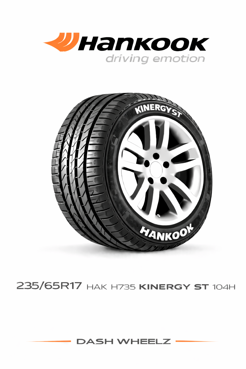 235/65R17 HAK H735 KINERGY ST 104H