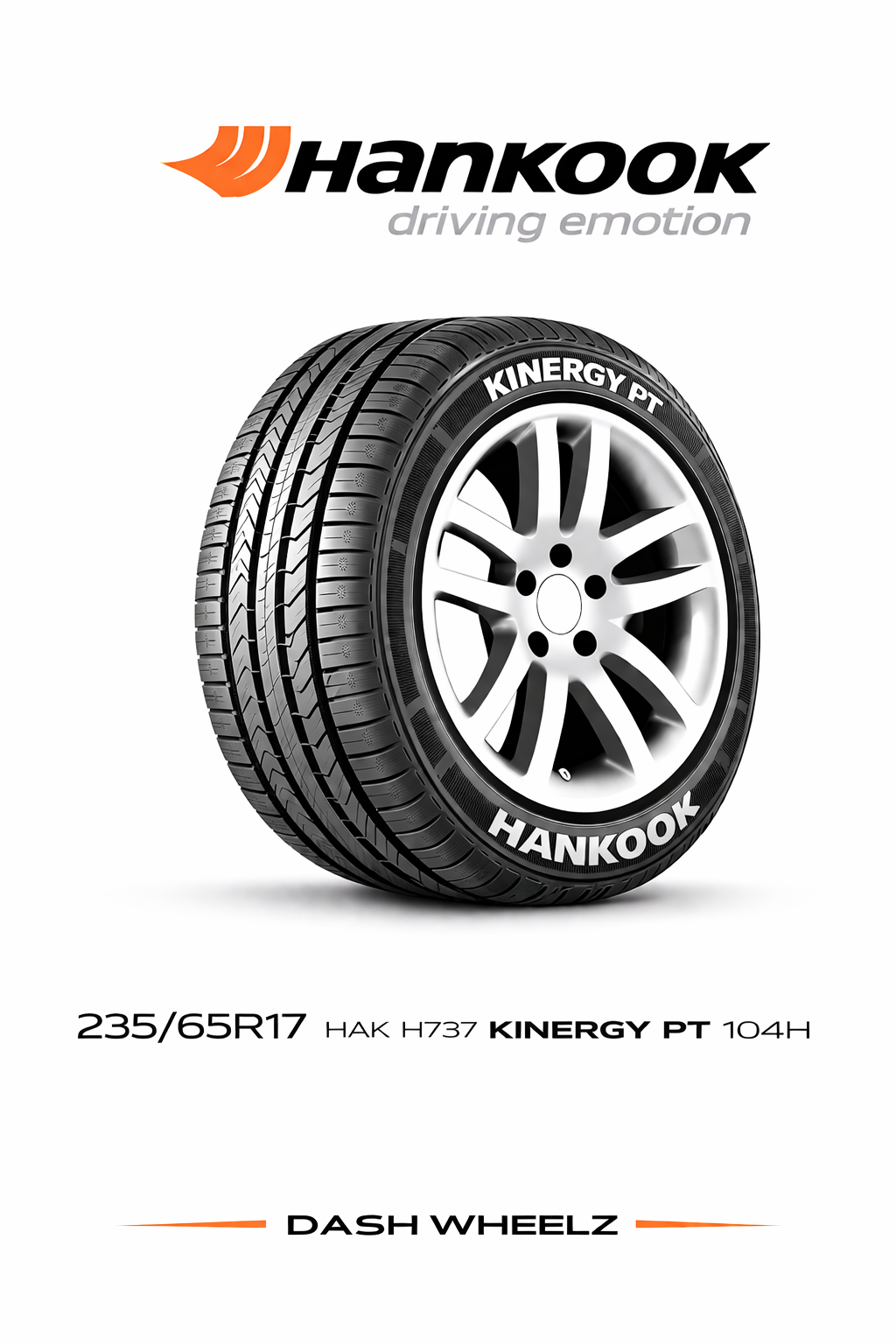 235/65R17 HAK H737 KINERGY PT 104H