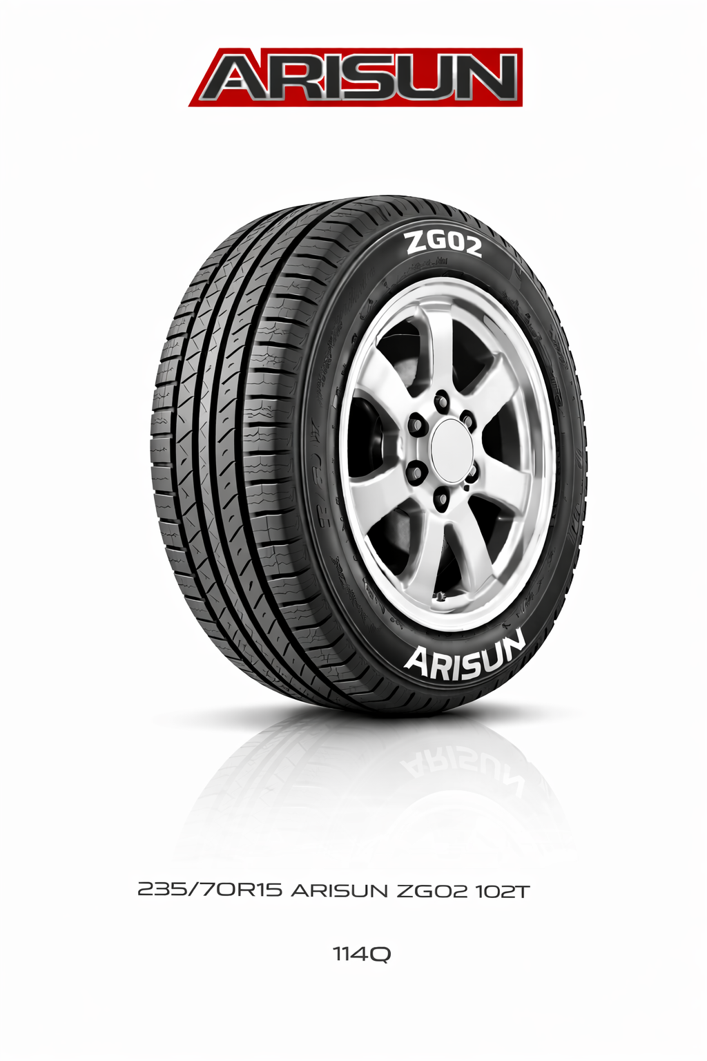235/70R15 ARISUN ZG02 102T